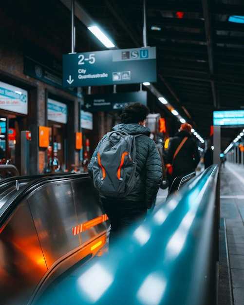 Interchange stations and travel times to the kenti