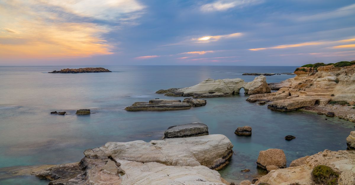 The turquoise sea and beaches of Ayia Napa, Cyprus