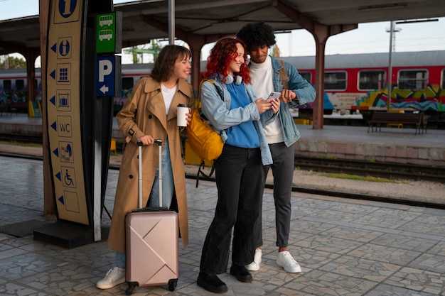 Inside the Station: Facilities include lounges, restrooms, lockers, Wi‑Fi, and accessibility services